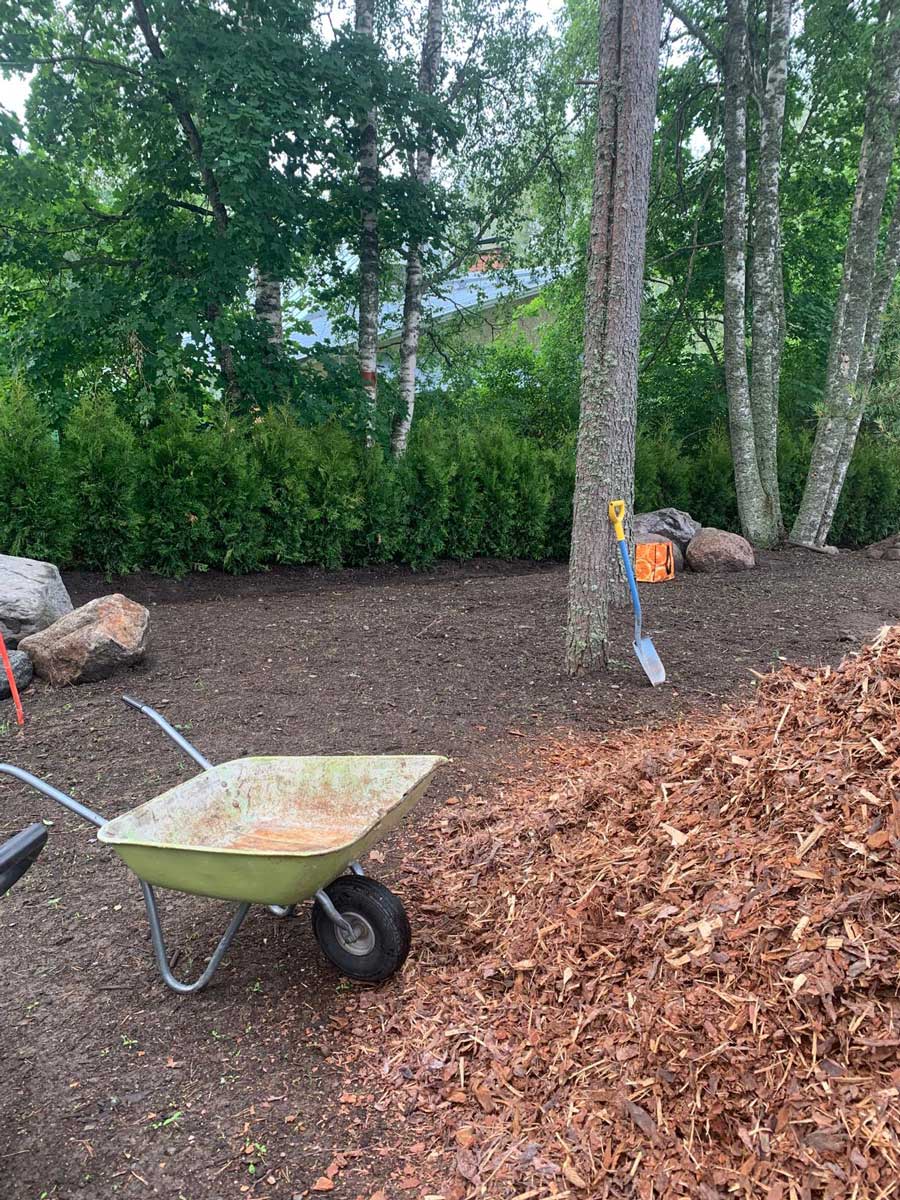 Pihan kunnossapito ja hoito Ruovesi.